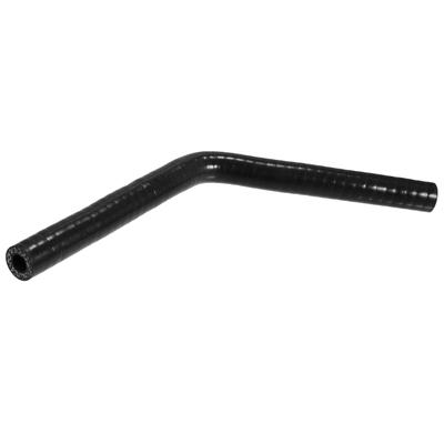 X AUTOHAUX Silicone Hose Reducer Hose Pipe Bend Turbo Intercooler 9.5mm Inner Diameter 45 Degree Elbow Silicone Black