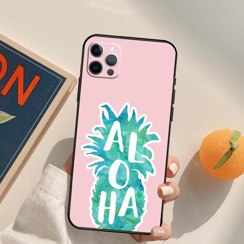 Apple Iphone14 Mobile Phone Case Aloha Beach Life, Hawaii Mobile Phone Case Hair Painted Anti-Drop Hua
