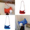 Fashionable Underarm Bag 2024 Spring Summer New Casual Shoulder Bag Street Trendy Pu Material