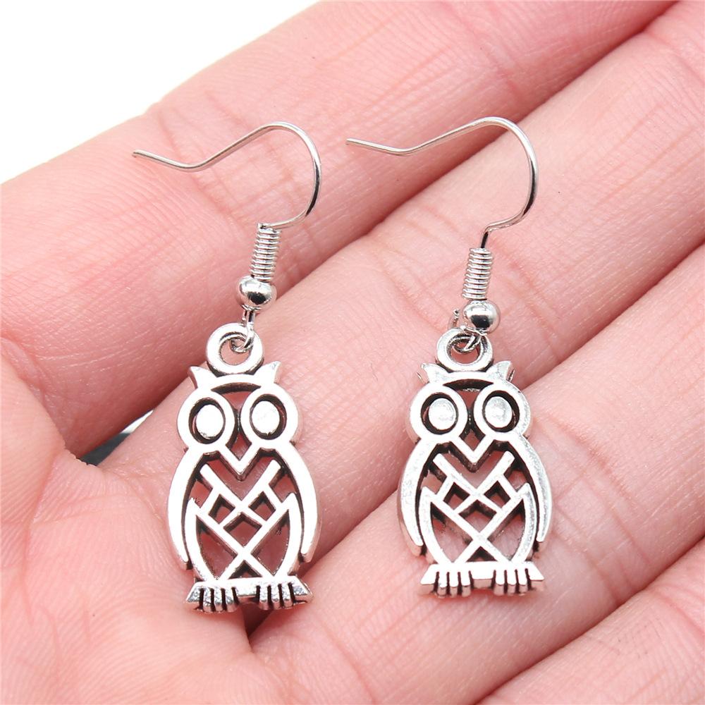 53 Styles Bird Earrings For Women Vintage Owl Dove Peacock Phoenix Swallow Feather Hummingbird Flamingo Parrot Earrings