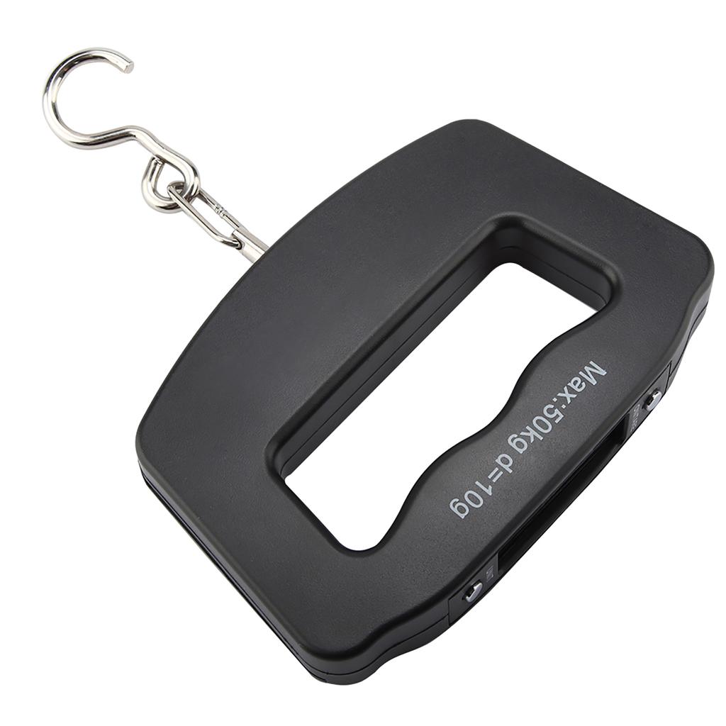Pocket Size LCD Digital Electronic Hanging Scales Portable Hook Weighing Balance Max. Load 50Kg