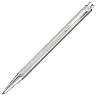 Caran d'Ache Ecridor Retro Sølv Kuglepen, Oliebaseret, 0890-487, Officielt Importeret