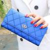 Pu Lady Faux Leather Long Purse Clutch Wallet Card