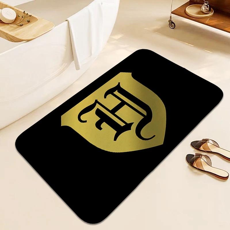 Non-slip H-Hertog Jans Doormat Outdoor Indoor Use Waterproof Entrance Mat for Home Kitchen Living Room Decor