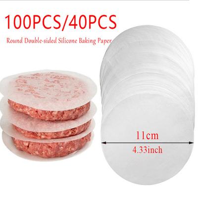 100 PEZZI Tappetino Rotondo per Ravioli Carta per Vapore Silicone per Vapore Tappetini Antiaderenti Panini Cottura Pasticceria Dim Sum Tappetino a Rete Accessori da Cucina
