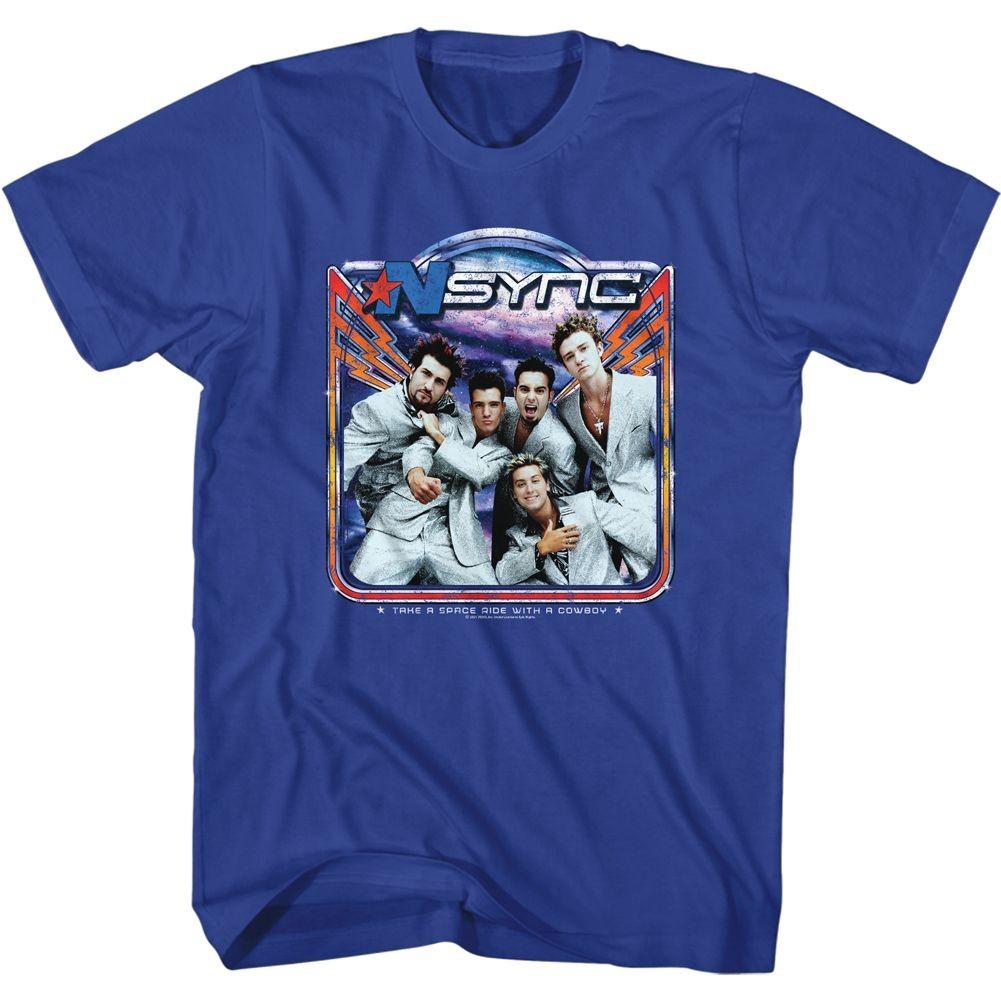 NSYNC Space Ride Royal Pop Music Boy Band Shirt XXXL