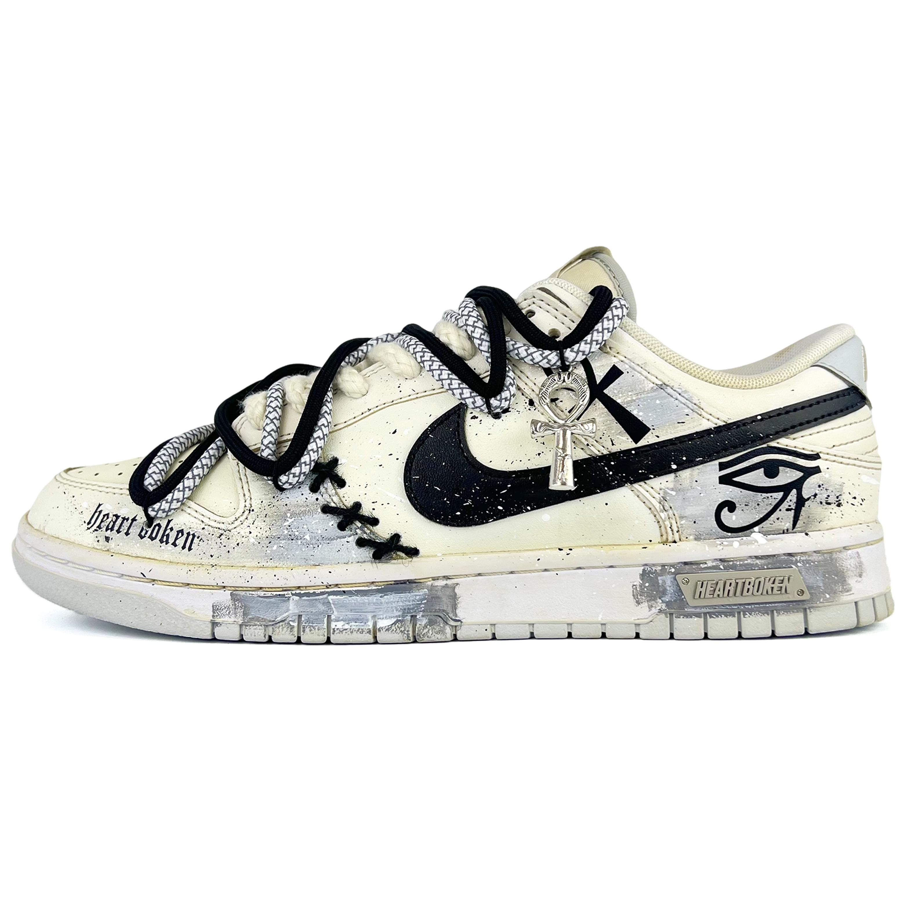 

Nike Dunk Low top Skateboard Shoes Men s Beige DV0831-101(Team45-2.0) 41