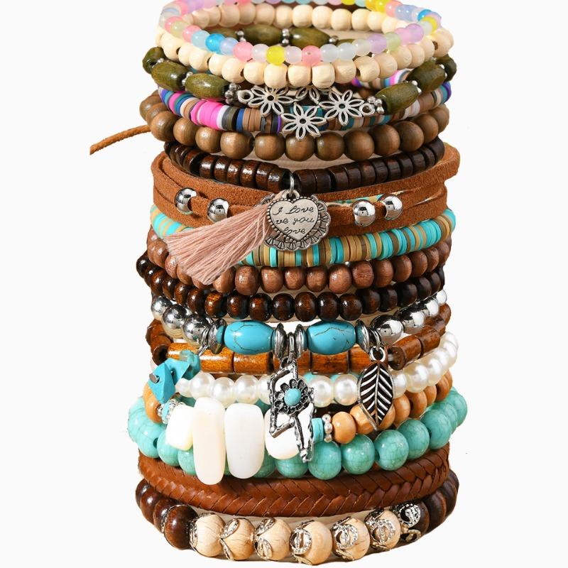 Beaded Elastic Line Men's and Women's Bracelet Bracelet Bracelet