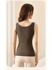Women's Slim Fit Reversible German Velvet Vest with Chest Pad - Autumn/Winter Base Layer