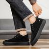 Moda 2025 Inverno Uomo Retro Caldo Casual Medio Alto Casual Scarpa di Cotone Tendenza Moda Versatile Morbido Confortevole Chunky Sneakers di Peluche