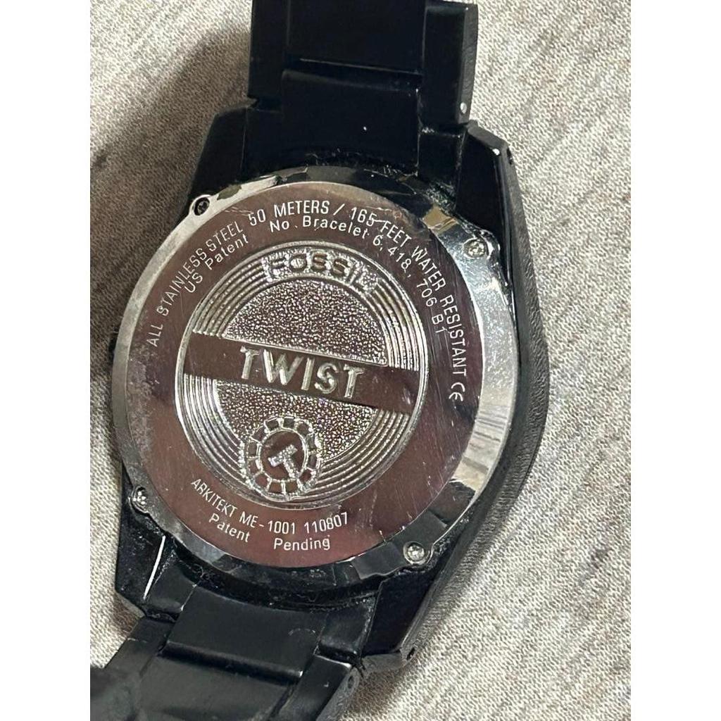 Used [Time Sale!! ] FOSSIL Black Analog Watch