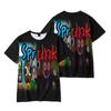 Sprunki T-shirt voor Mannen Vrouwen Zomerkleding Fitness Ronde Hals Anime Man T-shirt voor Mannen Oversized Mannen T-shirts Tops
