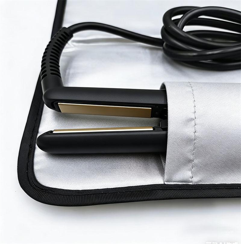 Heat-Resistant Hair Straightener Curling Iron Storage Bag Travel Hair Styling Tool Protective Cover Hot Straighteners Organizer