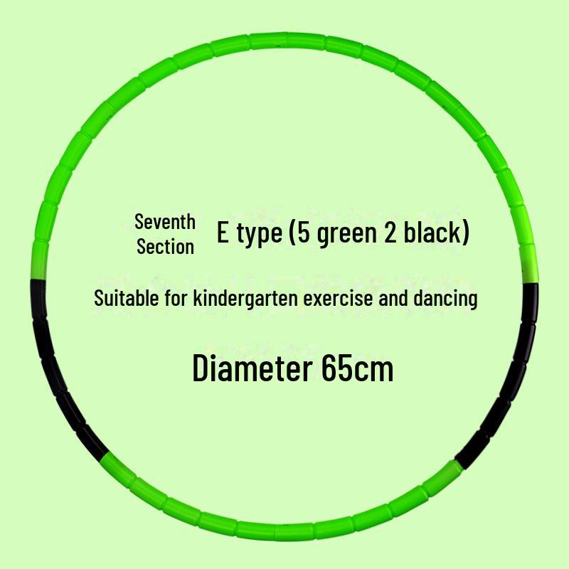 Detachable Plastic Hula Hoop for Young Children: Ideal for Beginners, Girls Ages 3-10, Kindergarten & Primary School.