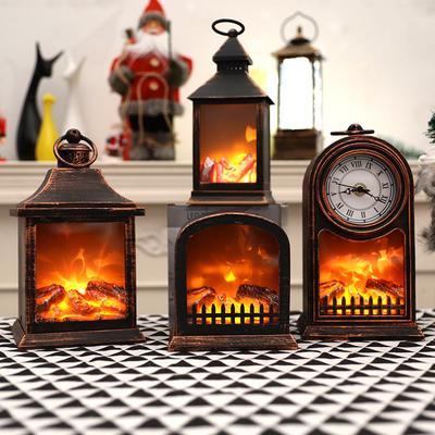 Diseño de Escena Luces de Chimenea Navidad Hogar Escritorio Atmósfera Luces de Chimenea Luces de Viento Escaparates Accesorios Decorativos