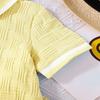 Toddler Boys Summer Lapel Short Sleeve Top and Shorts