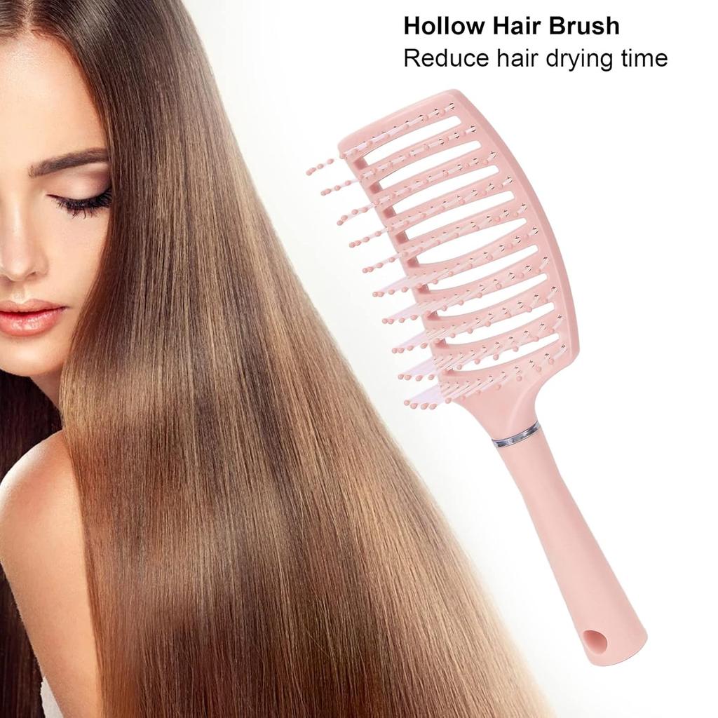 Hair Brush Scalp Massage Comb Hairbrush Women Wet Curly Detangle Hair Brush for Daily Hair Care Salon Hairdressing Styling Tool