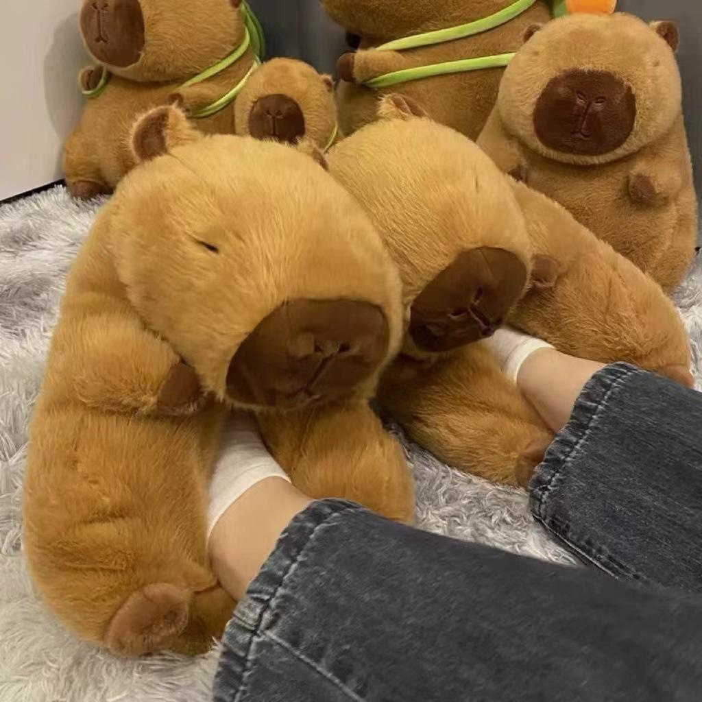 Extra Large Teddy Bear Indoor Slippers Cozy Cotton Shoes For Unisex With Thick Foam Sole