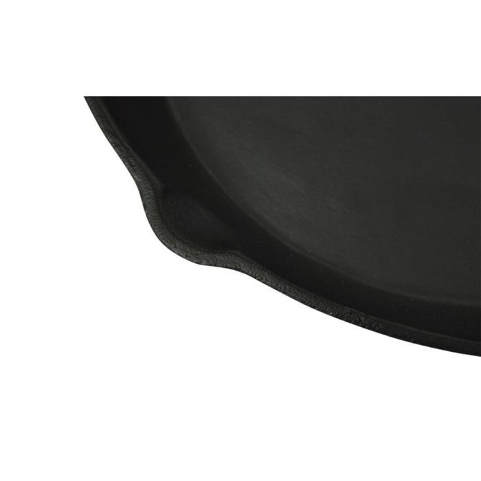 Poêle en fonte XL rond et lisse Big BBQ