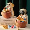 Dog Candy Basket Porch Key Storage Box Living Room End Table Decoration Front Desk Chocolate Storage Accessories