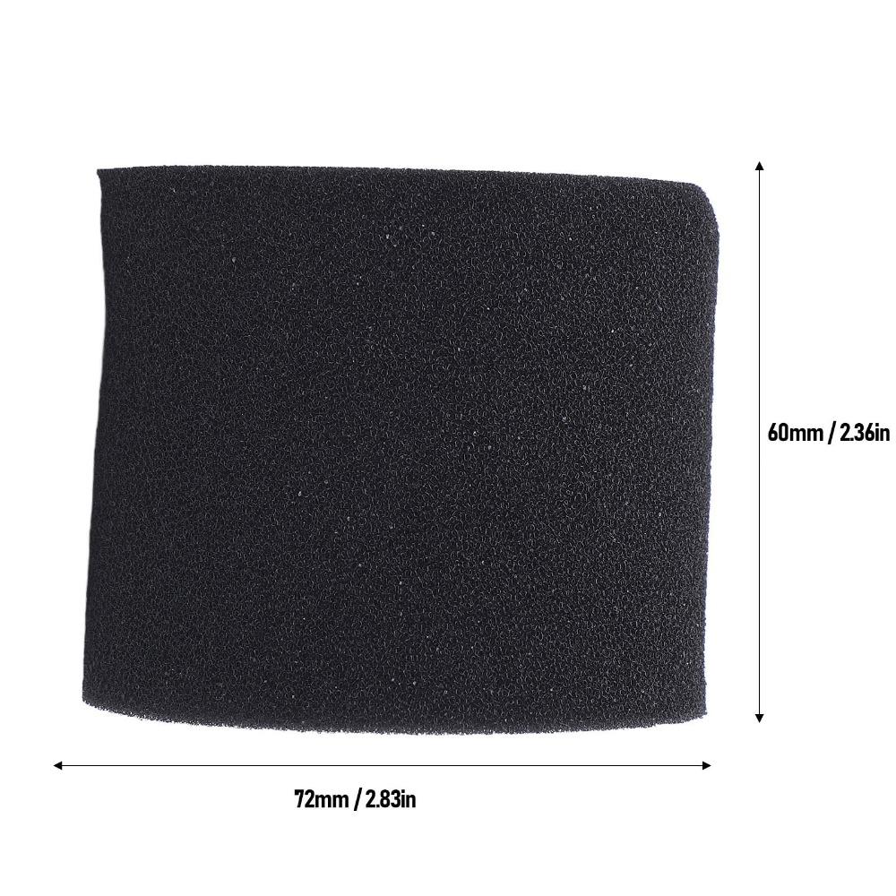 7PCS Black Speaker Port Tube Sponge Plug 72mm Diameter 60mm Height Bass Duct  Bass Adjustment