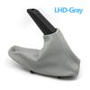 Car Handbrake Lever Grips Handle and Leather Gear Dust Cover For BMW 3 Series E90 E91 E92 E93 2005-2011 34427900777,34427155622