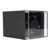 Single Watch Winder Anti Magnetic Automatic Mechanical Watch Winder Storage Box with LED Light for Men Birthday Gift