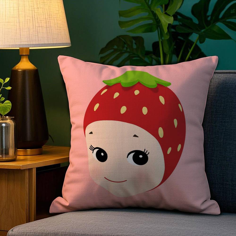Cartoon Hot S-Sonnies Pillow Case Plush Fabric Soft Double Sided Print Sofa Cushion Cover Throw Pillow Covers