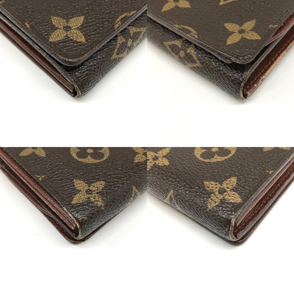 Used LOUIS VUITTON MonogramBifold Wallet Monogram Canvas Women