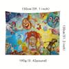 VIKAMA Trippie Redd Lifes a Trip Tapestry Psychedelic Wall Hanging for Bedroom Dorm Living Room Decor Rapper Fan Art Poster