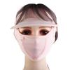 Ice Silk Outdoor Face Shield Womne Sun Hats Driving Face Mask Summer Sunscreen Mask Face Gini Mask