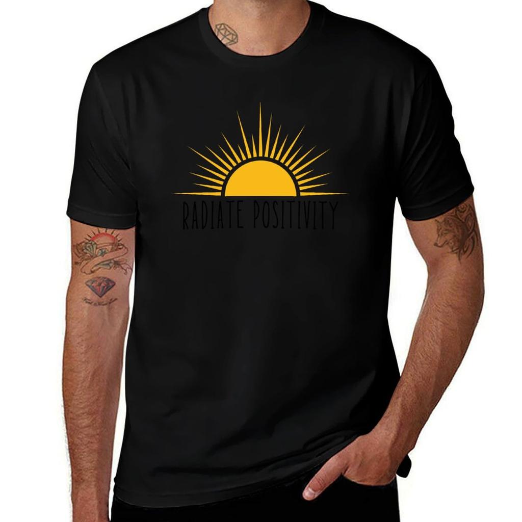 Radiate Positivity TShirt Outdoor Sports Lightweight Tee