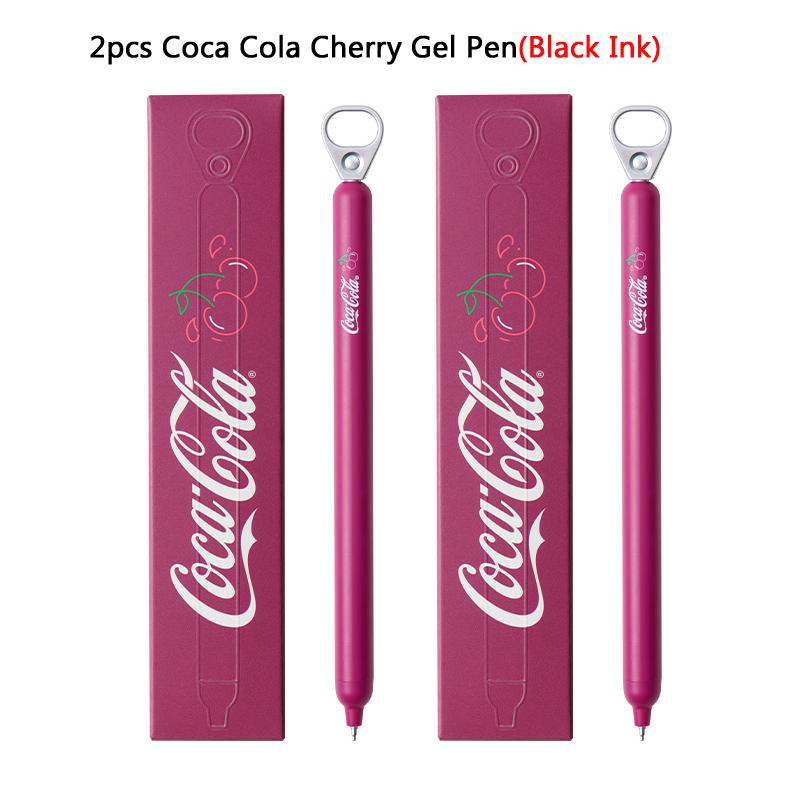 KACO Creative Cherry Pull-Tab Gel Ink Pens 800M Smooth Writing Press Pen Exam Office School Supplies Gift Innovative Stationery