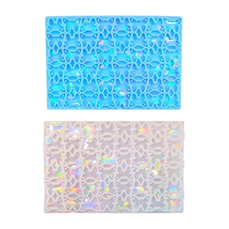 Silicone Mold with Hole Light and Shadow Charm Resin Molds DIY Art Epoxy Casting