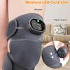 Portable Heated Knee Massager with Infrared Therapy – Magnetic Adjustable Knee Brace for Pain Relief and Muscle Relaxation