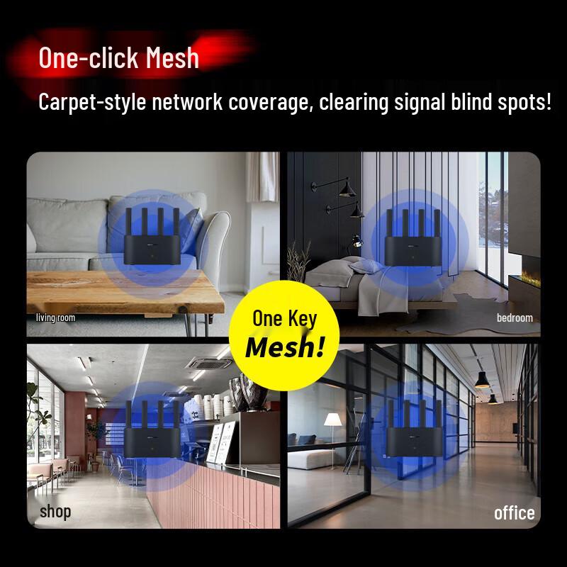 Mercury Qifeng AX3000 WiFi 6 Router (CN Version)