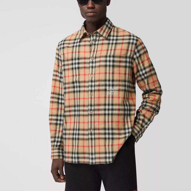 Burberry Shirt Men's Archive Beige 80367731