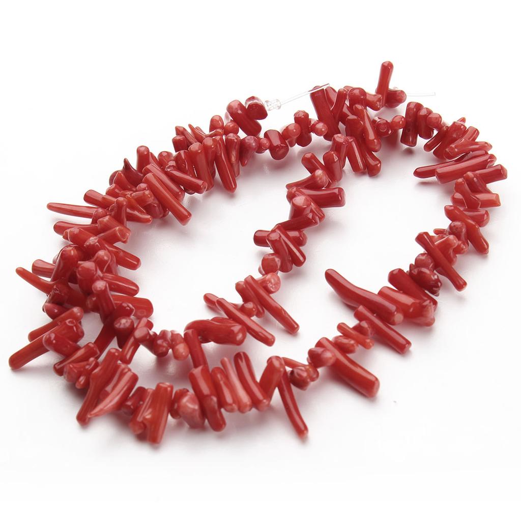 1 Strand Natural Stone Coral Beads Irregular Shape Loose Spacer Beads For Jewelry Making DIY Charm Bracelet Necklace Accessories