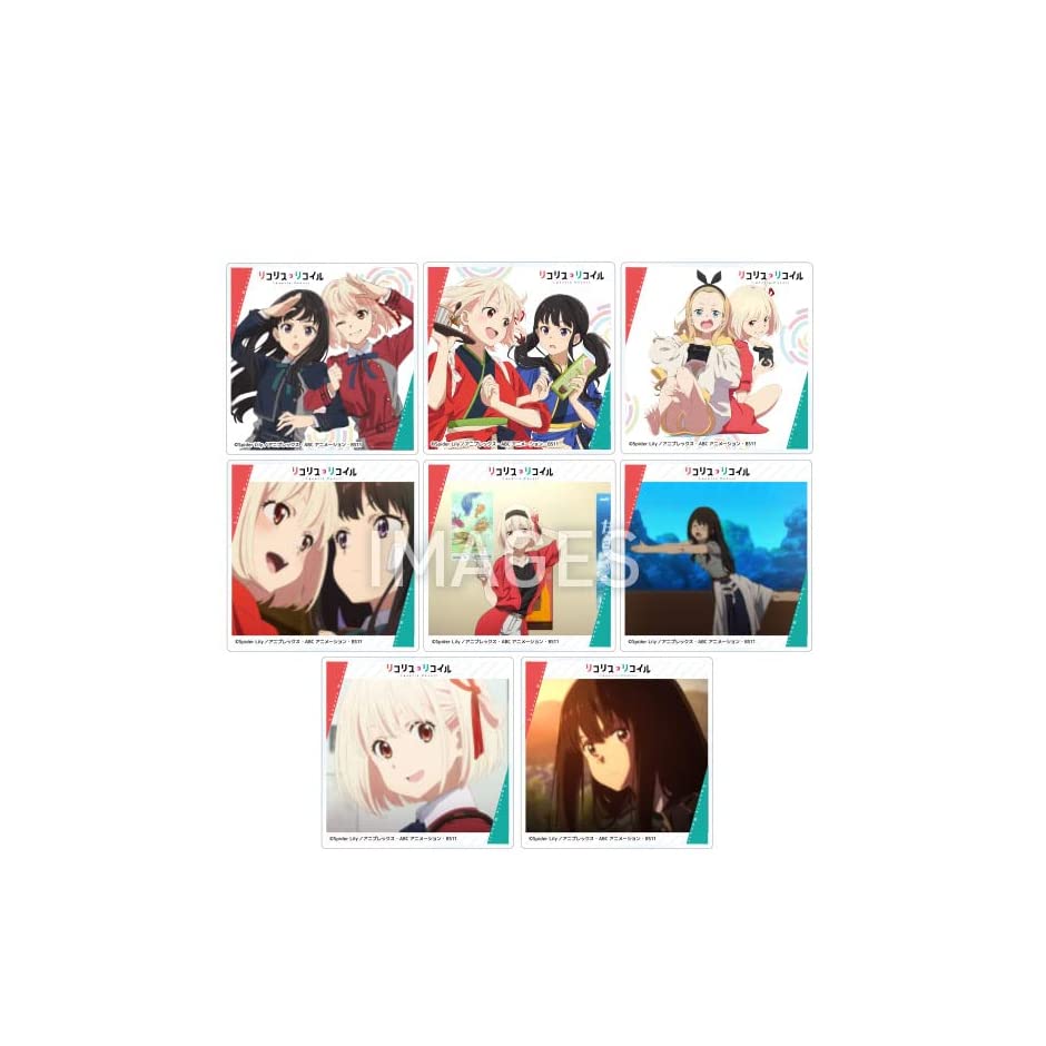 

Lycoris Recoil Acrylic Coaster Box