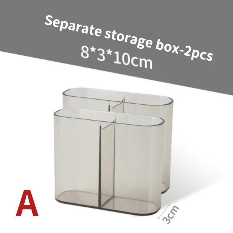 Multifu Cosmetics Brush Organizer Storage Box Skin Care Products Remote Control Cosmetics Jewelry Stationery Storages Boxs