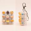 9 Keys Mini Mechanical Keyboard Keychain Without Light Clicker Stress Relief Fidget Cute Pocket Anxiety Relief Pendant Gift