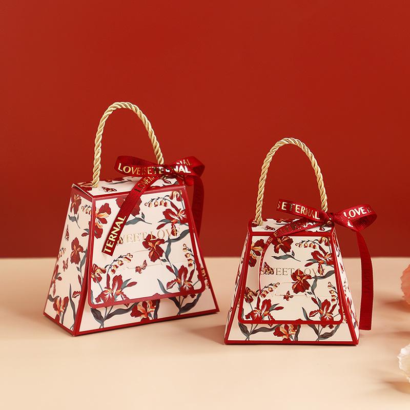 2025 Hochwertige europäische Hochzeits-Süßigkeiten-Geschenkbox – elegante leere Süßigkeitenbox für Hochzeiten und Verlobungen