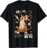 Harajuku Kawaii Sushi Cat Tokyo T-Shirt - Japanese Cute Cat Tee