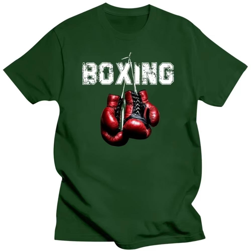 Funny I Love Boxing T Shirts Graphic Cotton Streetwear Short Sleeve Birthday Gifts Summer Style T-shirt Mens Clothing