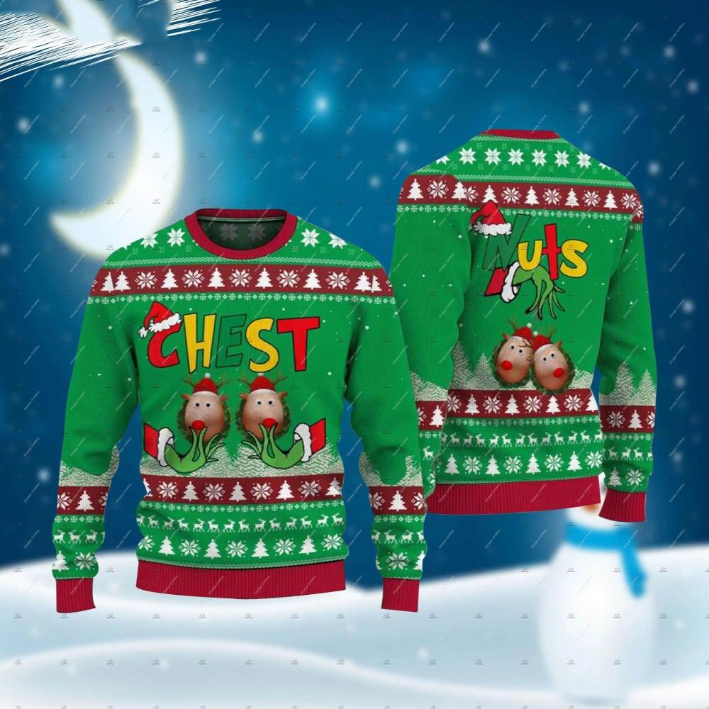 Christmas Cosplay Santa Claus Pet Anime Cartoon Skull Vintage Winter Ugly Sweater 3DPrint Harajuku Pullover Funny Long Sleeves X
