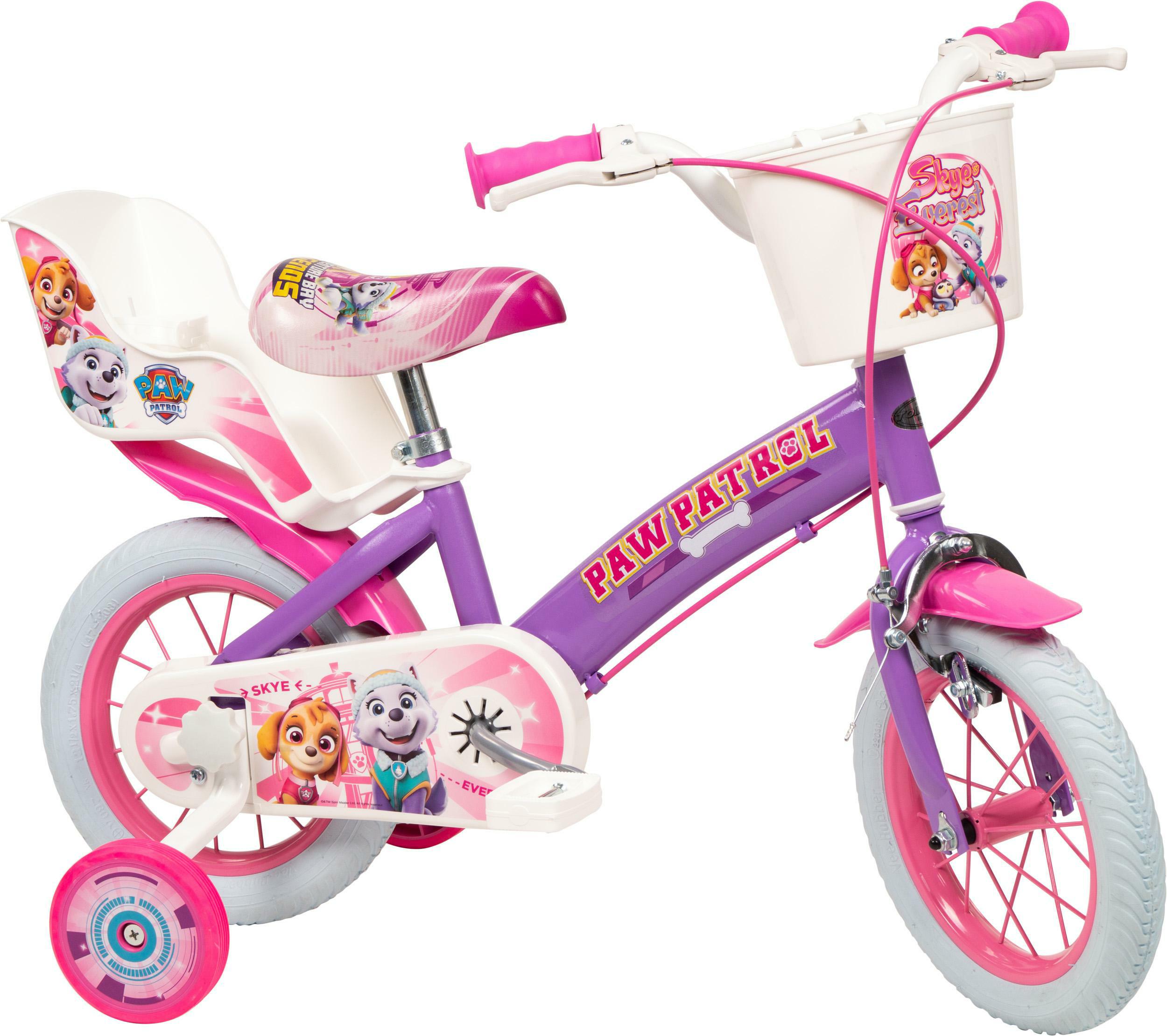 SuperMerchantEU Kinderfiets 12 Paw Patrol Paars 1280 Meisje Toimsa
