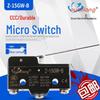 Z-15GW-B Micro Switch: Self-Reset, Stroke Limit, 1 NO & 1 NC, Silver Contacts