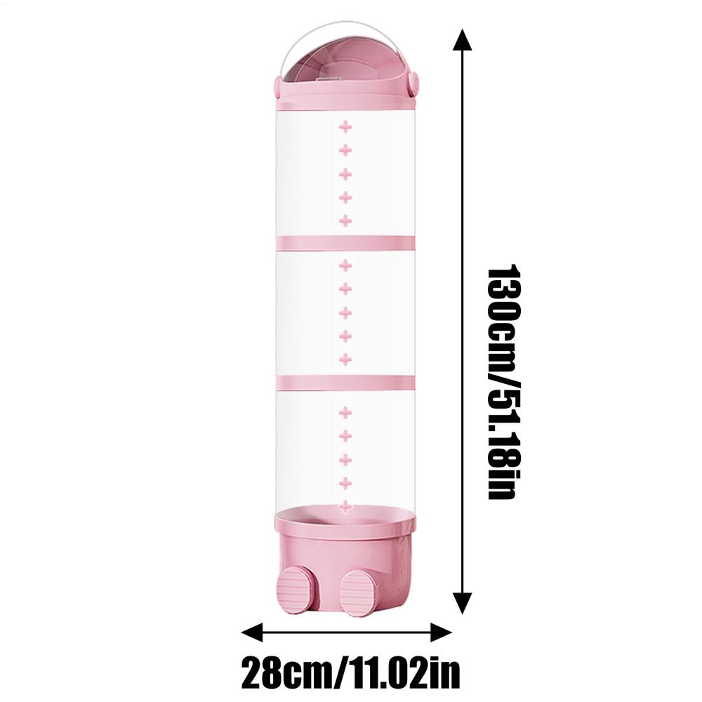 Doll Storage Box Toys Organization Plush Toy Storage Tube Transparent Plastic Stuffed Storage Barrel Children's toy Organizer