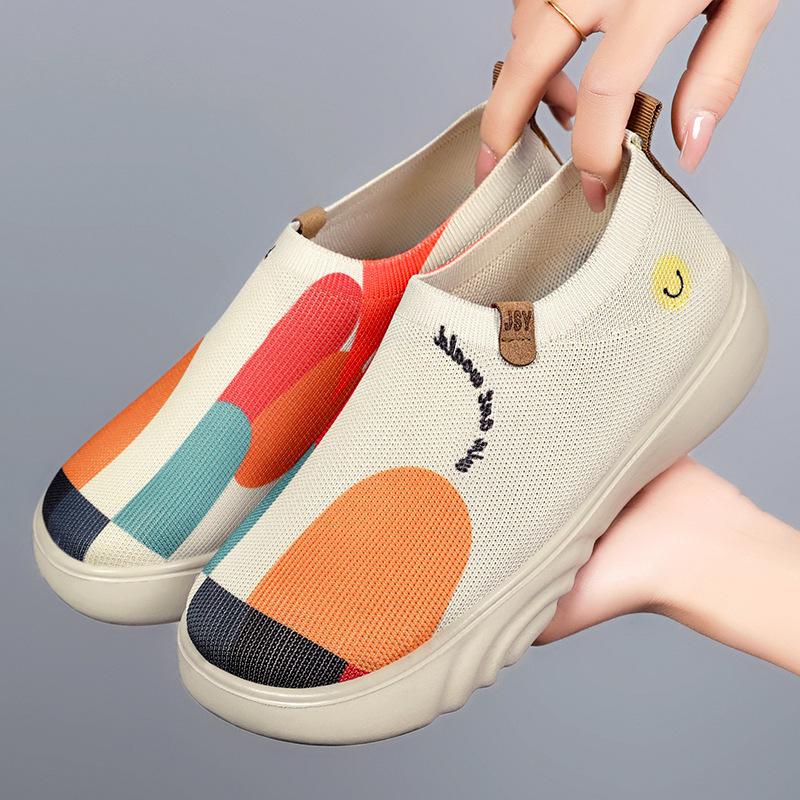 Women's Versatile Slip-On Casual Soft Sole Shoes for Comfort