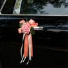 Artificial Floral Arrangement For Wedding Chair Decors Car Ornament Outdoor Ceremony Weatherproof Silk Flower Decoration